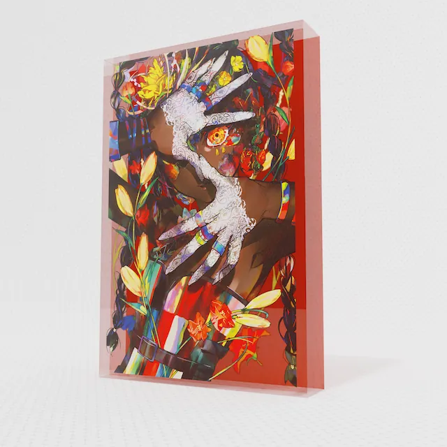 希少】Mika Pikazo ミカピカゾ 複製原画 「POP」 A3変形 希少】Mika 希少】Mika Pikazo ミカピカゾ 複製原画 「POP」 A3変形 希少】Mika